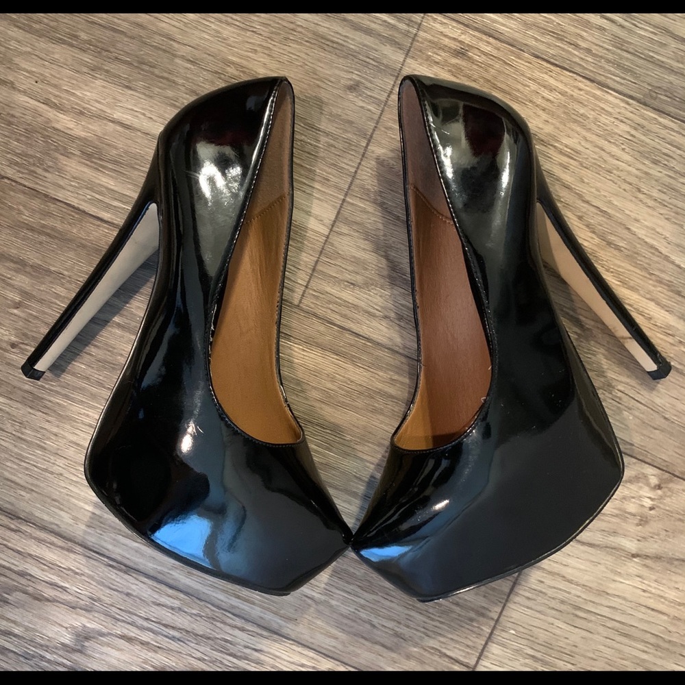 Aldo—Black Patent Pumps